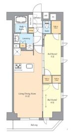 AIFLAT渋谷西原 (アイフラット渋谷西原) 307 間取り図