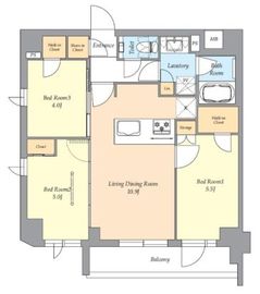 AIFLAT渋谷西原 (アイフラット渋谷西原) 305 間取り図