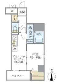 シティフォレスト森下 102 間取り図