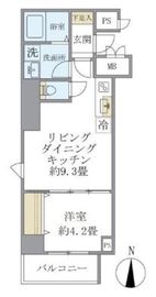 シティフォレスト森下 101 間取り図