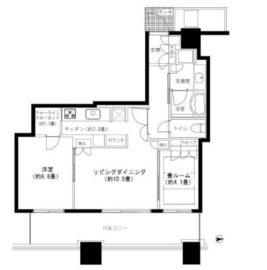 パークタワー横浜ステーションプレミア 15階 間取り図
