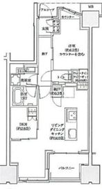 ザ・パークハウス日本橋大伝馬町 10階 間取り図