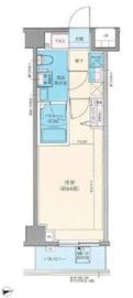 ロアール元住吉 3階 間取り図