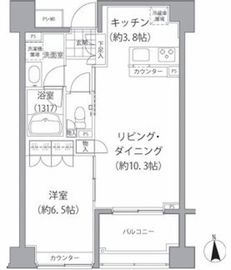 エーデル練馬 306 間取り図
