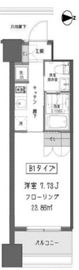 ガーデン蒲田 318 間取り図