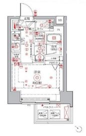 クレイシアIDZ横浜桜木町 9階 間取り図