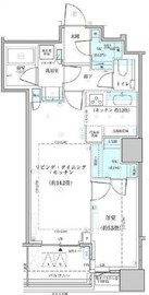 パークタワー勝どきミッド/サウス 48階 間取り図
