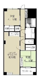 湯島ハイタウン 5階 間取り図