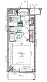 コンシェリア清澄白河 THE RESIDENCE 6階 間取り図