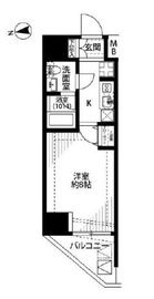 プレール・ドゥーク高円寺2 3階 間取り図