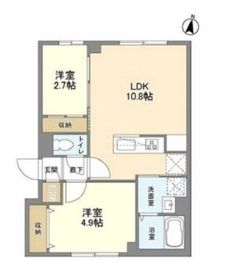 ウェルスクエア西新宿五丁目 103 間取り図