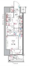 クレヴィスタ横浜関内 6階 間取り図