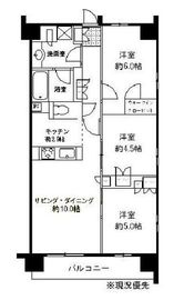 プレシス本厚木レジデンス 14階 間取り図