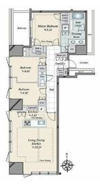 三田ガーデンヒルズ SOUTH HILL 7階 間取り図
