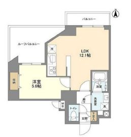 ウェルスクエア錦糸町SOUTH 304 間取り図