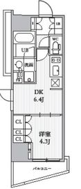 シーズンフラッツ大井町 902 間取り図