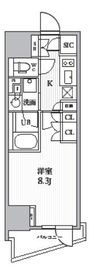 シーズンフラッツ大井町 205 間取り図