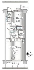 フェールメゾン西大島 302 間取り図