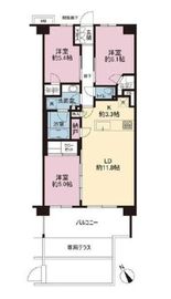 アドグランデ横浜港南台 1階 間取り図