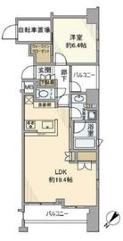 アスコットパーク東日本橋 4階 間取り図