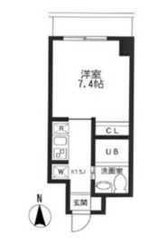 KDXレジデンス御徒町 1303 間取り図