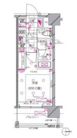 ピアース武蔵小杉 7階 間取り図