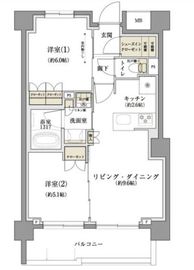 TENAS千歳船橋 205 間取り図