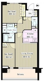 パークホームズ成増マークレジデンス 4階 間取り図