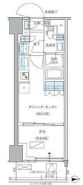 パークアクシス品川天王洲アイル 429 間取り図