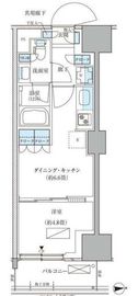 パークアクシス品川天王洲アイル 422 間取り図