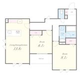 Stadt Nerima-kasugacho 205 間取り図