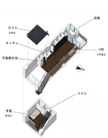 ベルメゾン南麻布グラン 207 間取り図