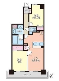 ナイスアーバン新中野 4階 間取り図