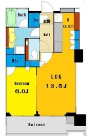 HARUMI FLAG SKYDUO PARK VILLAGE (晴海フラッグ スカイデュオ パークヴィレッジ) 12階 間取り図