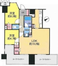 アトラスアベニュー文京関口 12階 間取り図
