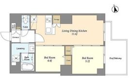 Neo Urban Residence Komagome 602 間取り図