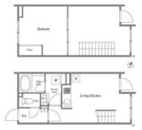 アレーロ下目黒 402 間取り図