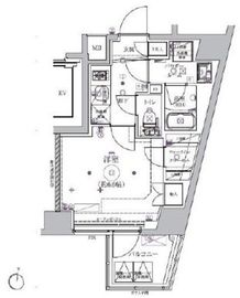 RELUXIA TERRACE横濱吉野町 (リルシアテラス横濱吉野町) 4階 間取り図