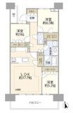 HARUMI FLAG SUN VILLAGE (晴海フラッグ サンヴィレッジ) 9階 間取り図