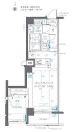 ZOOM中野West 4階 間取り図