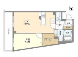 ウェルスクエア中目黒Ⅱ 305 間取り図