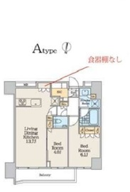 クレストコート中野富士見町 311 間取り図