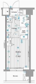 グランド・ガーラ横濱桜木町 11階 間取り図
