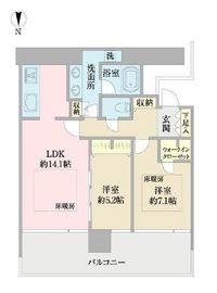 M.M.TOWERS the South (エムエムタワーズ・ザ・サウス) 30階 間取り図