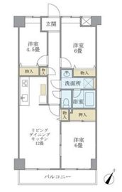 KDXレジデンス田園調布 403 間取り図