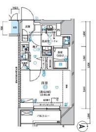 CREST TAPP川崎WEST (クレストタップ川崎ウエスト) 4階 間取り図