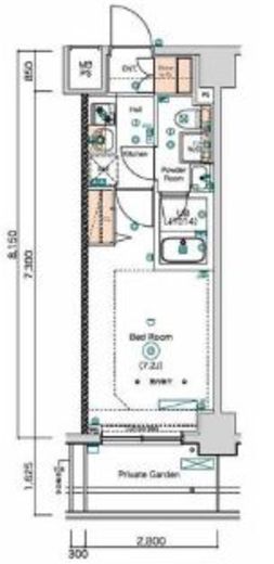 スクエアシティ鶴見市場 1階 間取り図