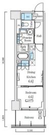 ロイヤルパークス赤羽ノース 538 間取り図