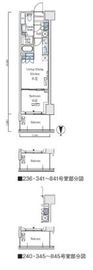 ロイヤルパークス赤羽ノース 439 間取り図