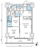 ロイヤルパークス赤羽ノース 411 間取り図